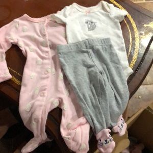 Baby girl pj set